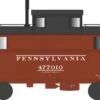 Bowser 43358 HO Scale PRR N5 Caboose Cabin Pennsylvania "Early" PRR 477010