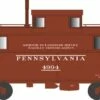 Bowser 43364 HO Scale PRR N5 Caboose Cabin Pennsylvania "Early REA" PRR 4999