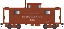 Bowser 43364 HO Scale PRR N5 Caboose Cabin Pennsylvania "Early REA" PRR 4999