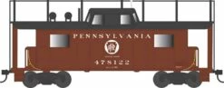 Bowser 43412 HO Scale PRR N8 Caboose Cabin W/Antenna Pennsylvania "Western Region" PRR 478122