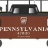 Bowser 43419 HO Scale PRR N8 Caboose Cabin W/Antenna Pennsylvania "Pittsburgh Region" PRR 478158