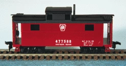 Bowser 55022 HO Scale PRR N5 Caboose Cabin Kit "Southern"PRR 477588 - NOS