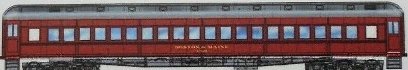Branchline Trains 5107 HO Scale 80' Single Window Coach Kit Boston & Maine B&M 4620 - NOS 1 Branchline Trains 5107 HO Scale 80' Single Window Coach Kit Boston & Maine B&M 4620 - NOS
