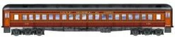 Branchline Trains 5112 HO Scale 80' Single Window Coach Kit Gulf Mobile & Ohio GM&O 140 - NOS