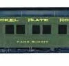 Branchline Trains 5436 HO Scale PS 14 Section Sleeper Car Kit NKP "Park Terrace" - NOS