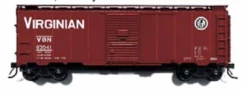 Branchline Trains 802724 HO Scale 40' AAR Boxcar Kit Virginian VGN 63034 - NOS