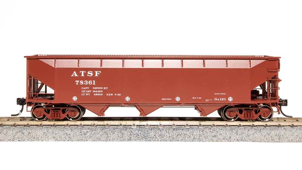 Broadway Limited Imports 7378 HO Scale AAR 70 Ton Triple Hopper Santa Fe ATSF 78361 1 Broadway Limited Imports 7378 HO Scale AAR 70 Ton Triple Hopper Santa Fe ATSF 78361