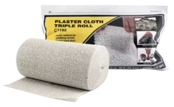 Woodland Scenics C1192 Plaster Cloth, Triple Roll 8" X 45"