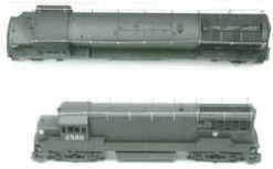 Cal Scale Superdetail 410 HO Scale PRR Induction Phone Antenna Supports For GE U25 Diesel