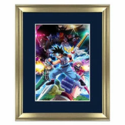 Chara Fine Graph Framed HD Anime Key Visual Dragon Quest The Adventure Of Dai Limited