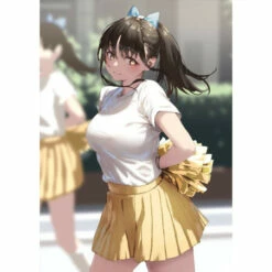 Cheerleader Aya Illustration By Jonsun 1/6 Scale Figure Limited Edition -Bandai Sales Store cheerleader aya illustration by jonsun 16 scale figure limited edition 1