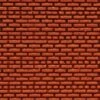 Chooch 8621 HO Or N Flexible Dark Red Small Brick Wall Sheet 2 Pack