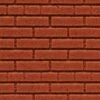 Chooch 8625 HO S Or O Flexible Dark Red Large Brick Wall Sheet 2 Pack