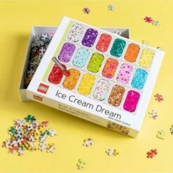 LEGO ICE CREAM DREAM 1000 PIECE PUZZLE 8 LEGO ICE CREAM DREAM 1000 PIECE PUZZLE -Bandai Sales Store chronicle publishing lego ice cream dream 1000 pie 1