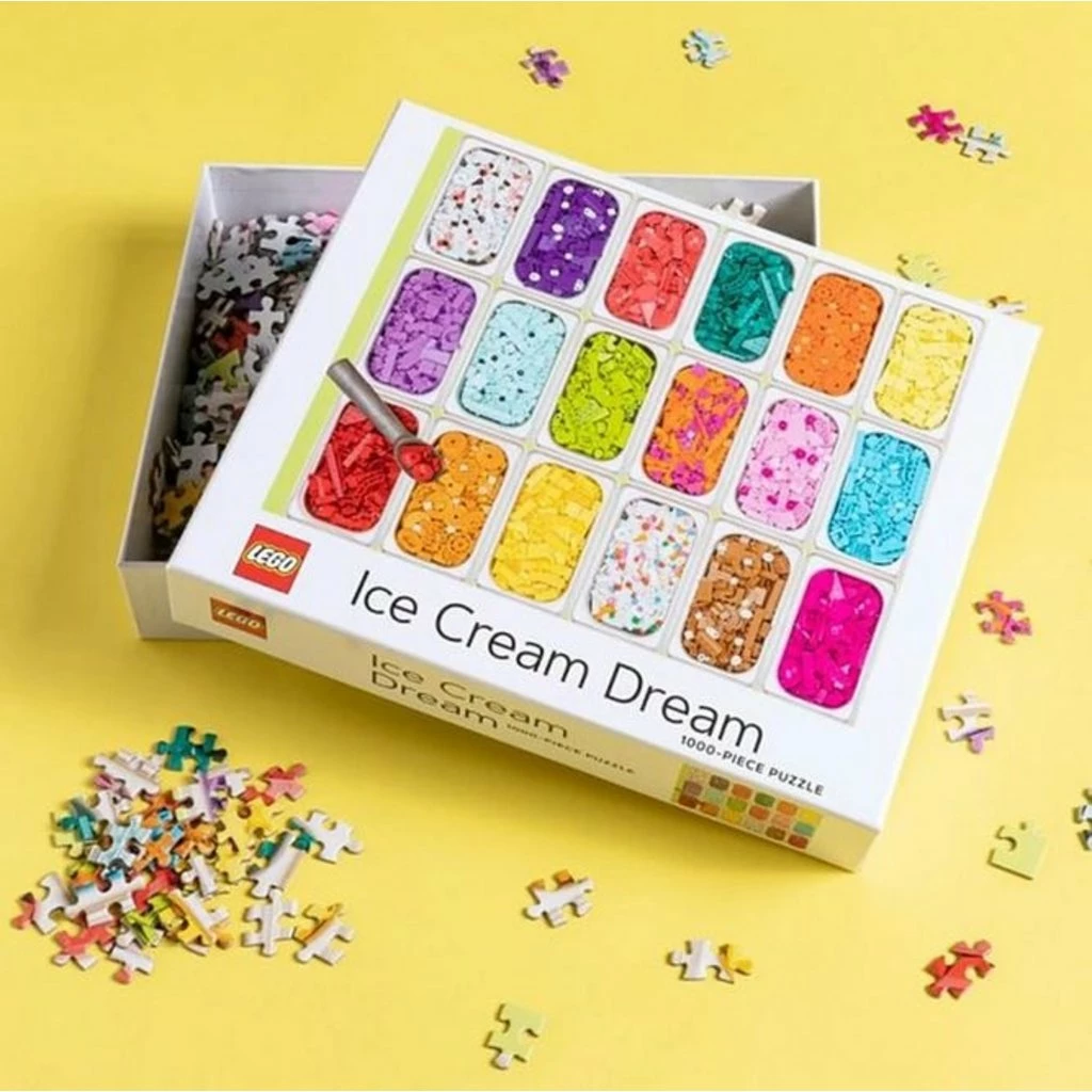 LEGO ICE CREAM DREAM 1000 PIECE PUZZLE 3 LEGO ICE CREAM DREAM 1000 PIECE PUZZLE - Image 3