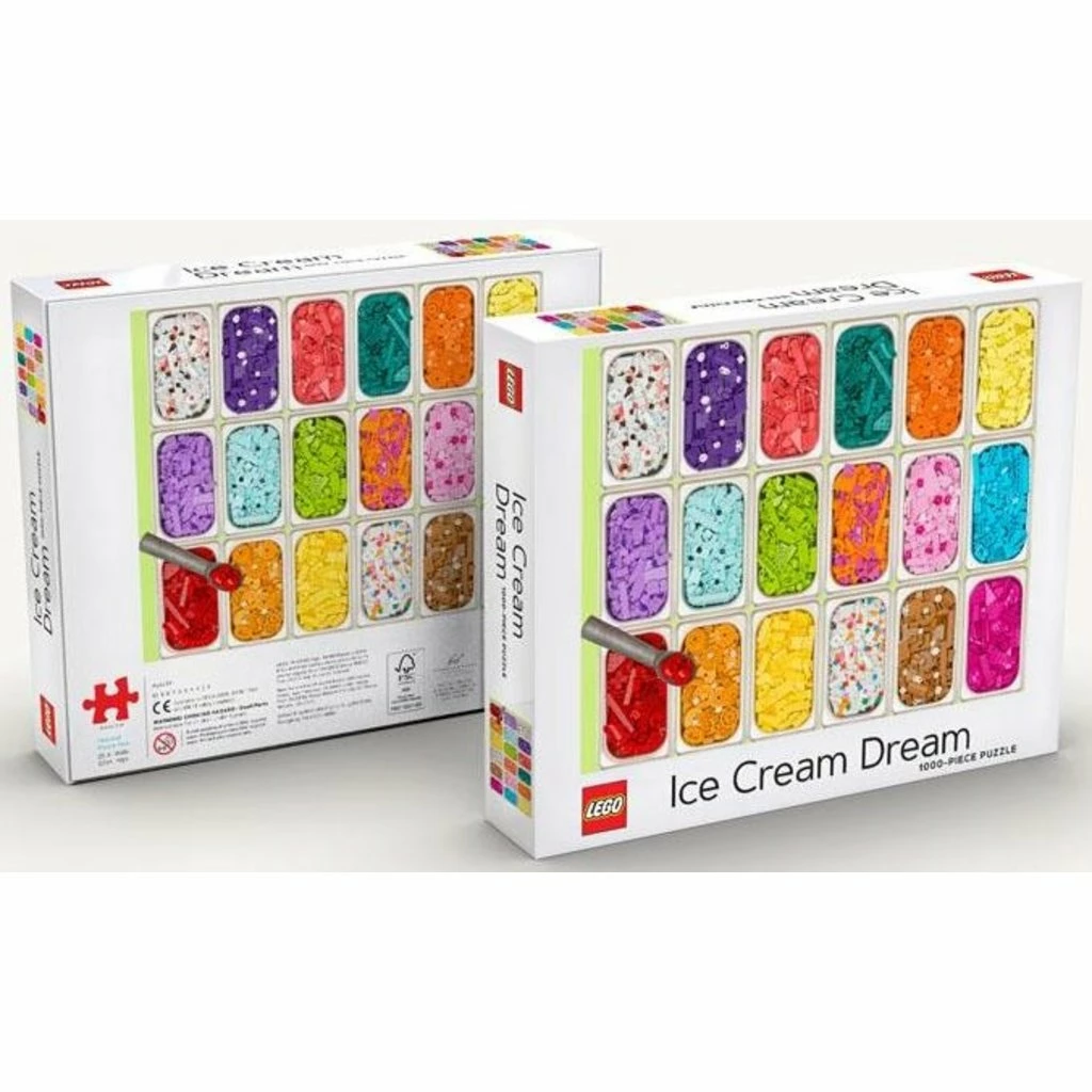 LEGO ICE CREAM DREAM 1000 PIECE PUZZLE 5 LEGO ICE CREAM DREAM 1000 PIECE PUZZLE - Image 5