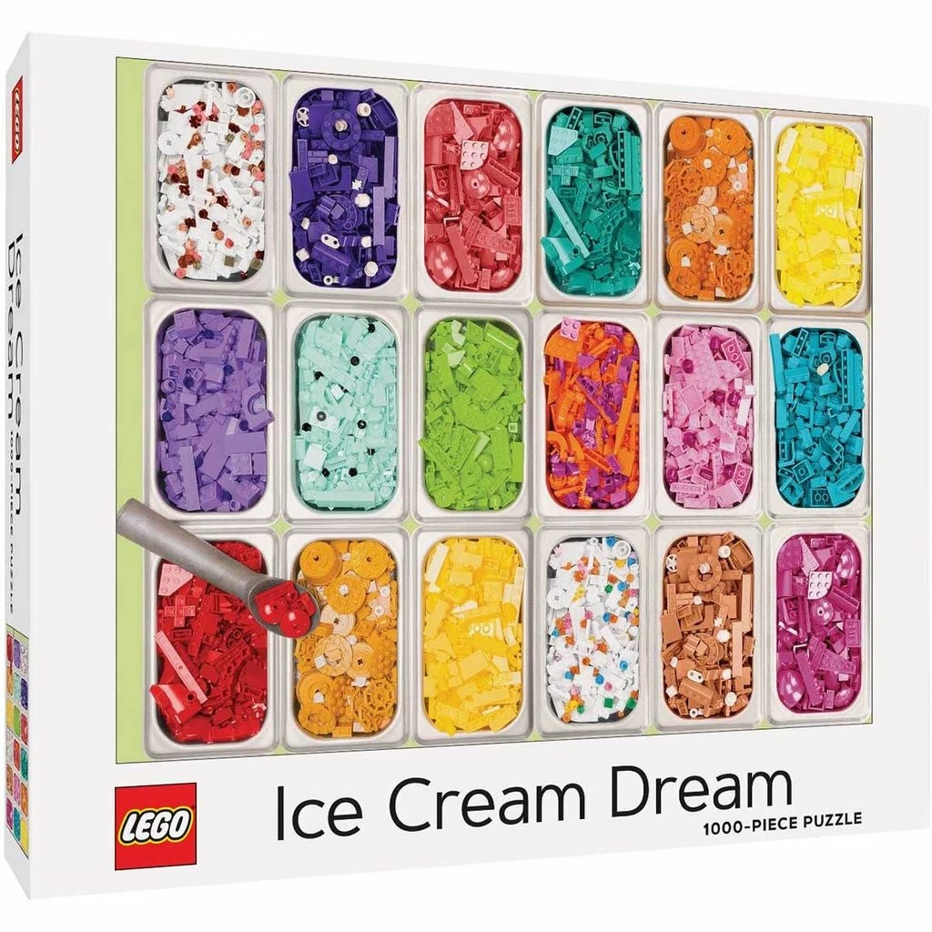 LEGO ICE CREAM DREAM 1000 PIECE PUZZLE 1 LEGO ICE CREAM DREAM 1000 PIECE PUZZLE