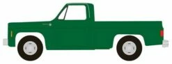 Classic Metal Works 30636 HO Scale 1979 Chevrolet Fleetside Pickup Truck Green