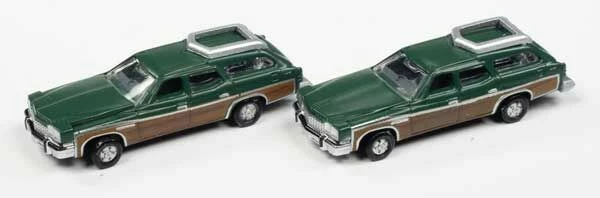 Classic Metal Works 50431 N Scale 1975 Buick Estate Wagon - Verde Mist Green 2 Pack 1 Classic Metal Works 50431 N Scale 1975 Buick Estate Wagon - Verde Mist Green 2 Pack