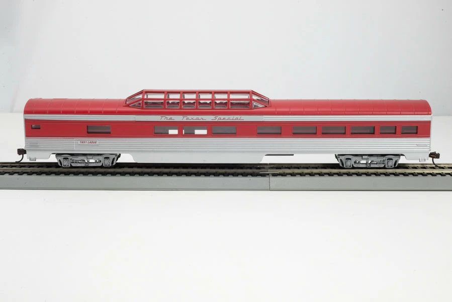 Con-Cor 01-071104 HO Scale 85' Dome Passenger Car Frisco Texas Special - NOS 1 Con-Cor 01-071104 HO Scale 85' Dome Passenger Car Frisco Texas Special - NOS