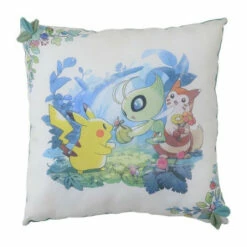 Cushion With Leaves Mori No Kurimono Omiyage Pokemon Center