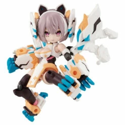MegaHouse Desktop Army N-202d Titania White Tiger Ver 1.1 Figure -Bandai Sales Store desktop army n 202d titania white tiger ver 11 figure 3
