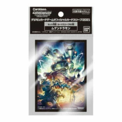 Bandai Digimon Card Game Official Card Sleeve 2021 Mugendramon (60 Sleeves/Pack)