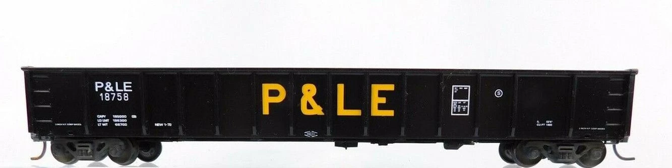 E&C Shops 0528 HO Scale 52'6" Mil Gondola Kit P&LE 18500 - NOS 1 E&C Shops 0528 HO Scale 52'6" Mil Gondola Kit P&LE 18500 - NOS