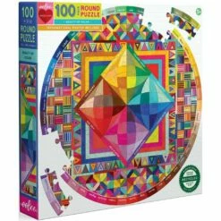 Eeboo BEAUTY OF COLOR 100 PIECE PUZZLE