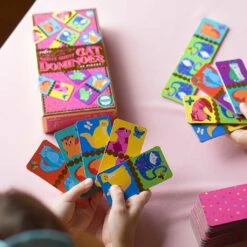 Eeboo GIANT SHINY CAT DOMINOES** -Bandai Sales Store eeboo giant shiny cat dominoes 2