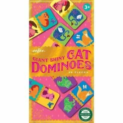 Eeboo GIANT SHINY CAT DOMINOES**