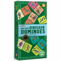 Eeboo GIANT SHINY DINOSAUR DOMINOES 17 Eeboo GIANT SHINY DINOSAUR DOMINOES -Bandai Sales Store eeboo giant shiny dinosaur dominoes 5
