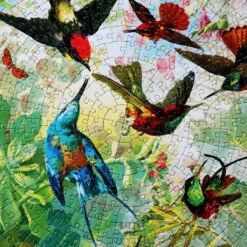 Eeboo HUMMINGBIRDS 500 PIECE PUZZLE -Bandai Sales Store eeboo hummingbirds 500 piece puzzle 2