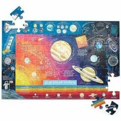 Eeboo SOLAR SYSTEM 100 PIECE PUZZLE 9 Eeboo SOLAR SYSTEM 100 PIECE PUZZLE -Bandai Sales Store eeboo solar system 100 piece puzzle 2
