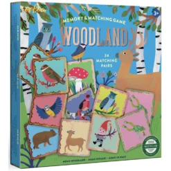 Eeboo WOODLAND MEMORY & MATCHING GAME