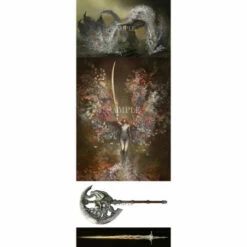 KADOKAWA ELDEN RING OFFICIAL ART BOOK Volume I & II Ebten DX Pack -Bandai Sales Store elden ring official art book volume i ii ebten dx pack 3