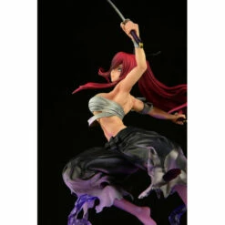 Erza Scarlet Samurai -Kouen Banjou- Ver. Jet Black FAIRY TAIL 1/6 Scale Figure -Bandai Sales Store erza scarlet samurai kouen banjou ver jet black fairy tail 16 scale figure 2