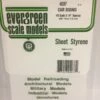 Evergreen Scale Models 4037 HO Scale Freight Car Styrene Siding,.040