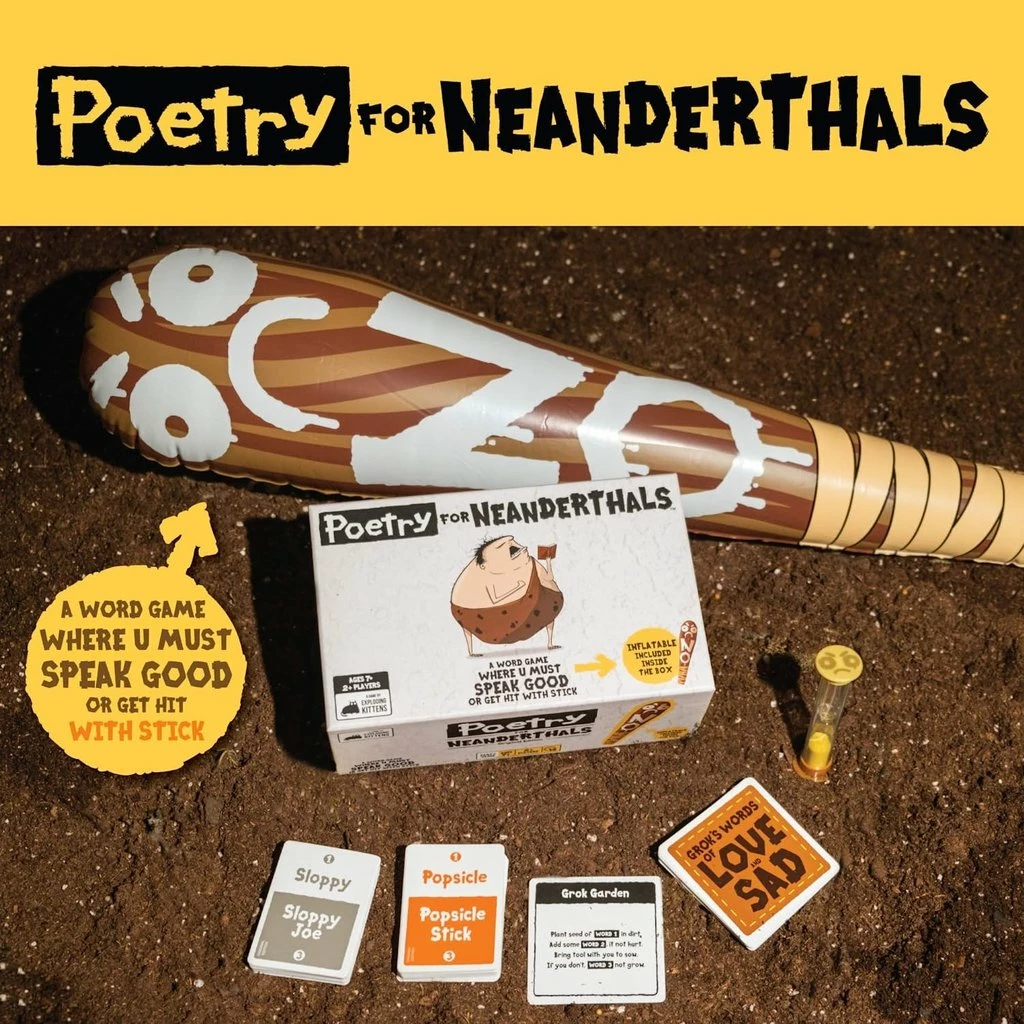 EXPLODING KITTENS POETRY FOR NEANDERTHALS 4 EXPLODING KITTENS POETRY FOR NEANDERTHALS - Image 4