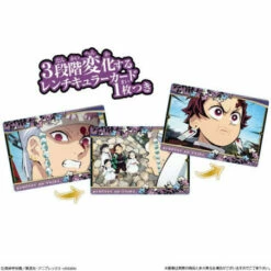 Bandai Famous Scene Retrospective Cards Choco Snack 4 Demon Slayer: Kimetsu No Yaiba 20 Pack BOX