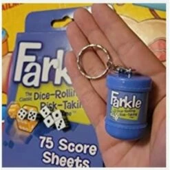 FARKLE KEYCHAIN -Bandai Sales Store farkle farkle keychain 1