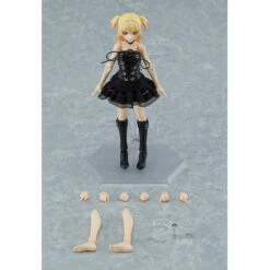 Max Factory Figma Female Body (Yuki) With Black Corset Dress