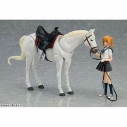 Max Factory Figma Horse Ver. 2 (White) Reissue -Bandai Sales Store figma horse ver 2 white reissue 3