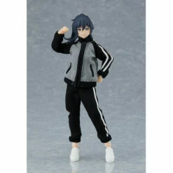 Max Factory Figma Styles Female Body Makoto With Tracksuit + Tracksuit Skirt Outfit