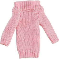 Max Factory Figma Styles Off-the-Shoulder Sweater Dress (Pink Beige)