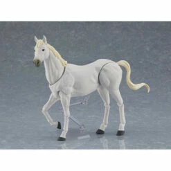 Max Factory Figma Wild Horse (White) Action Figure Limited Bonus Set