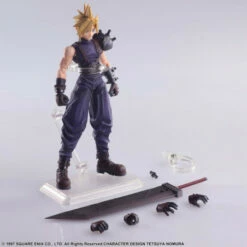 Square Enix FINAL FANTASY VII Bring Arts Cloud Strife Action Figure -Bandai Sales Store final fantasy vii bring arts cloud strife action figure 5