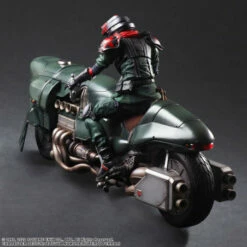 Square Enix Final Fantasy VII Remake PLAY ARTS Elite Motorcycle Security Officer & Motorcycle SET -Bandai Sales Store final fantasy vii remake play arts elite motorcycle security officer motorcycle set 2