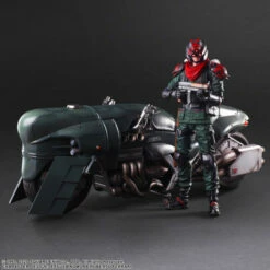 Square Enix Final Fantasy VII Remake PLAY ARTS Elite Motorcycle Security Officer & Motorcycle SET