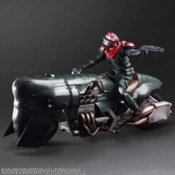 Square Enix Final Fantasy VII Remake PLAY ARTS Elite Motorcycle Security Officer & Motorcycle SET -Bandai Sales Store final fantasy vii remake play arts elite motorcycle security officer motorcycle set 3